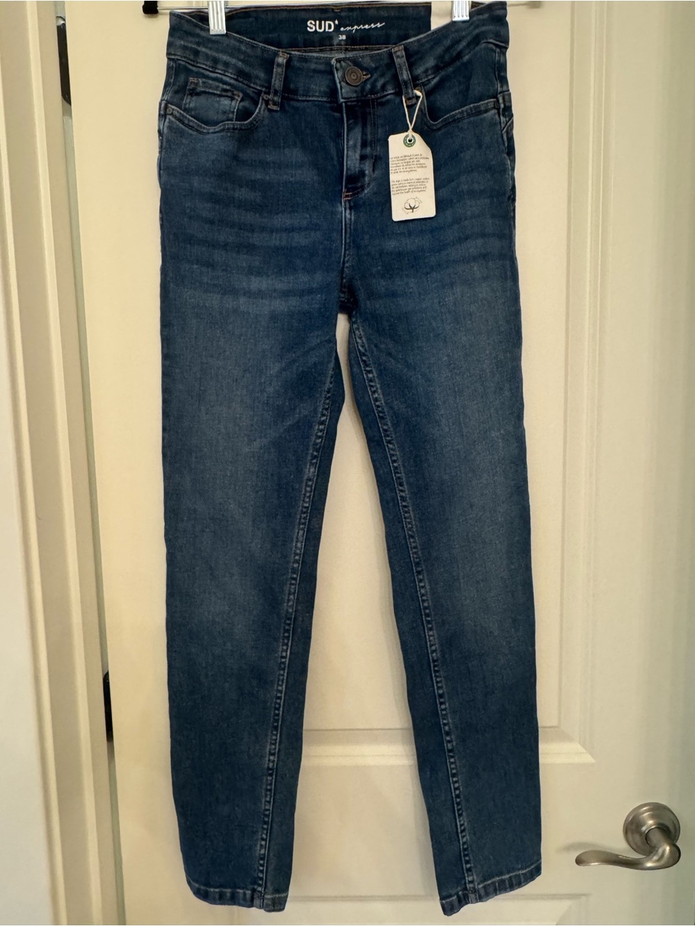 SUD Express Dark Blue Skinny Jeans NWT